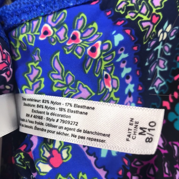 💥 Vera Bradley Chambray Maliyah Ruffled BikiniTop - Picture 11 of 11